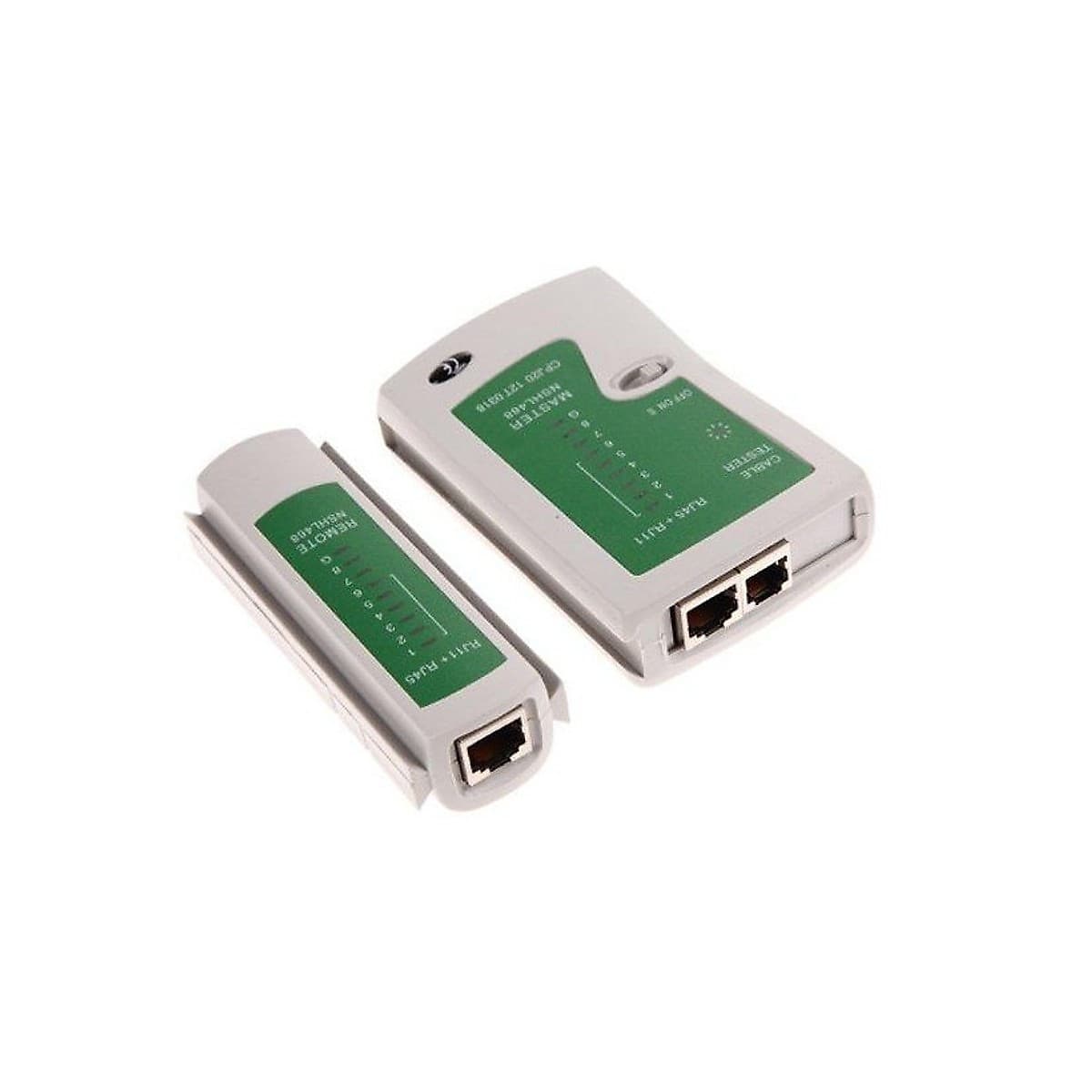 Combo Kìm Bấm Hạt Mạng(RJ45+RJ11) + 100 Hạt mạng RJ45 + 100 đầu chụp hạt mạng + Hộp Test mạng