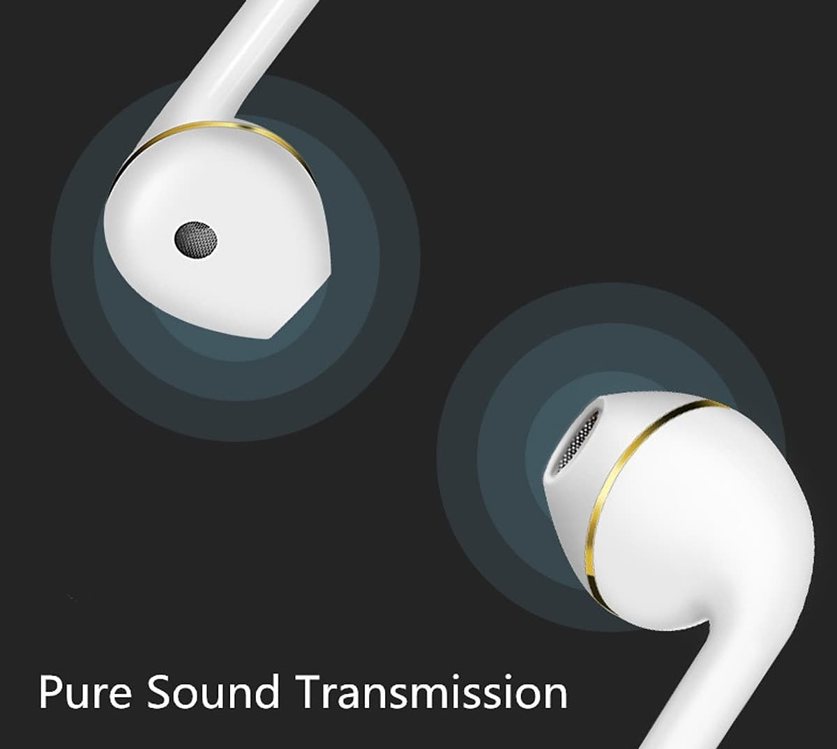 JY Bass Earphone with Microphone Wired for iphone Andriod Phone