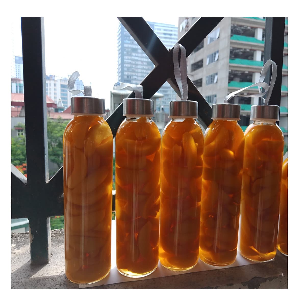 10 Chai Thủy Tinh Nắp Đậy Tiện Dụng  