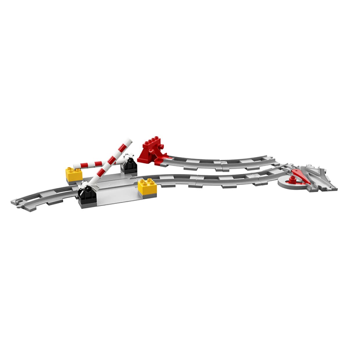 Bộ đồ chơi lắp ráp LEGO DUPLO Đường ray xe lửa Train Tracks 10882 từ 2 đến 10 tuổi