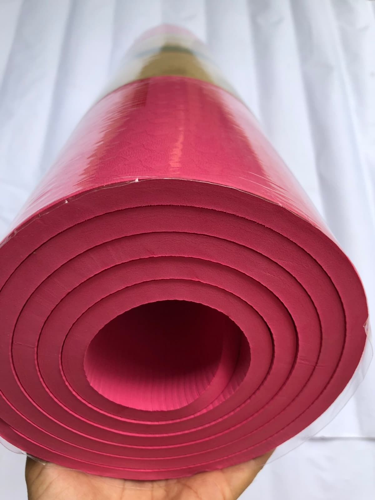 Thảm yoga định tuyến 8mm TPE(kèm túi đựng+dây buộc thảm )-Hoa văn ngẫu nhiên