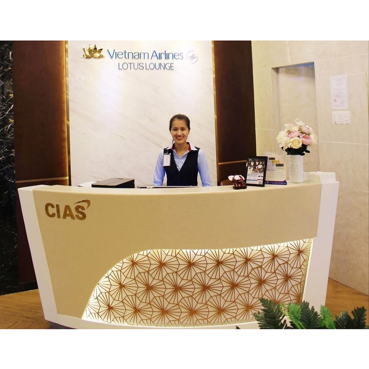 Phòng chờ thương gia  Lotus Lounge - Sân bay Cam Ranh