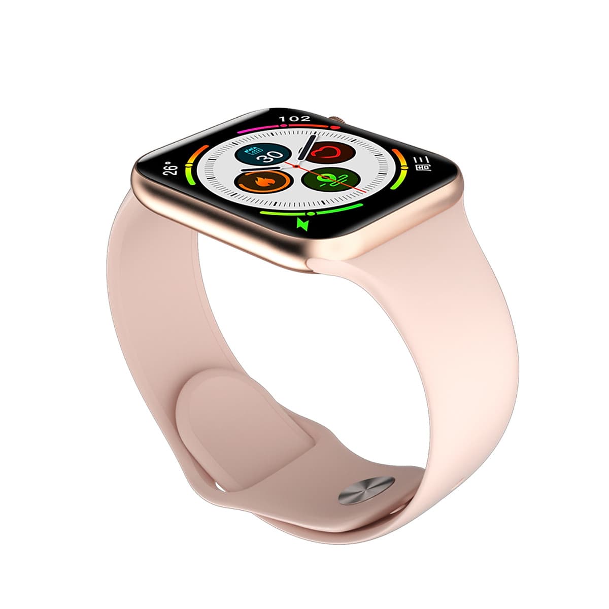 Đồng Hồ Thông Minh Theo Dõi Vận Động Theo Dõi Sức Khỏe MOOSMOOK Air Pro Smartwatch - Hàng Chính Hãng