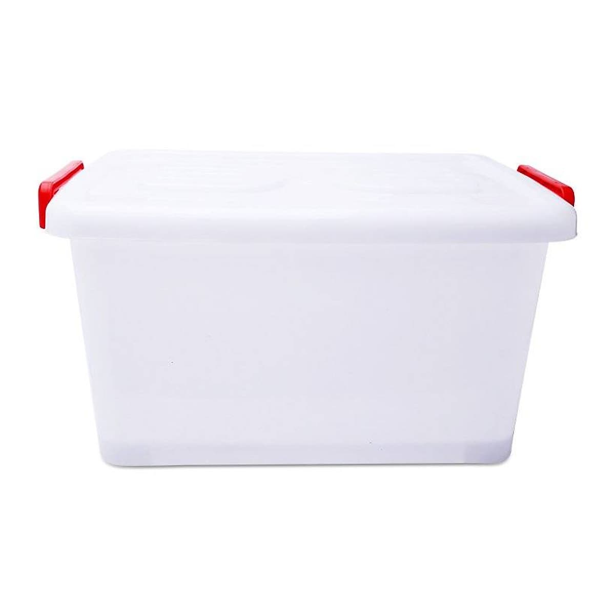 Thùng vuông 30 lít - có bánh xe Duy Tân 750 (52 x 32 x 27.5 cm) giao quai màu ngẫu nhiên thùng đựng thực phẩm đồ đa năng