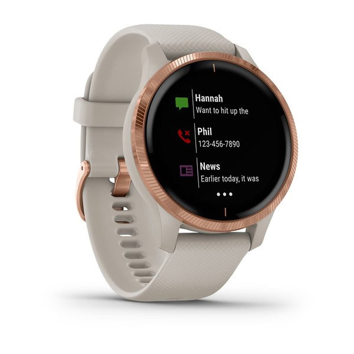 Đồng Hồ Thông Minh Theo Dõi Vận Động Theo Dõi Sức Khỏe Garmin Venu Màn Hình AMOLED - Hàng Chính Hãng