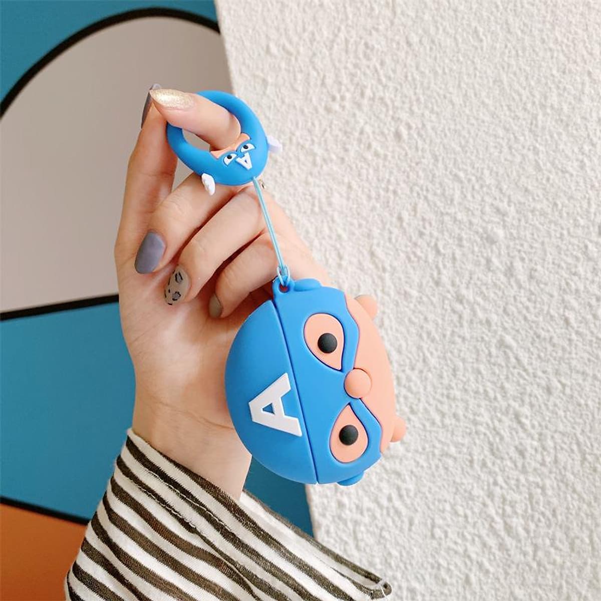 Case Dành Cho Airpods Pro Hình Siêu Nhân Mới 2020