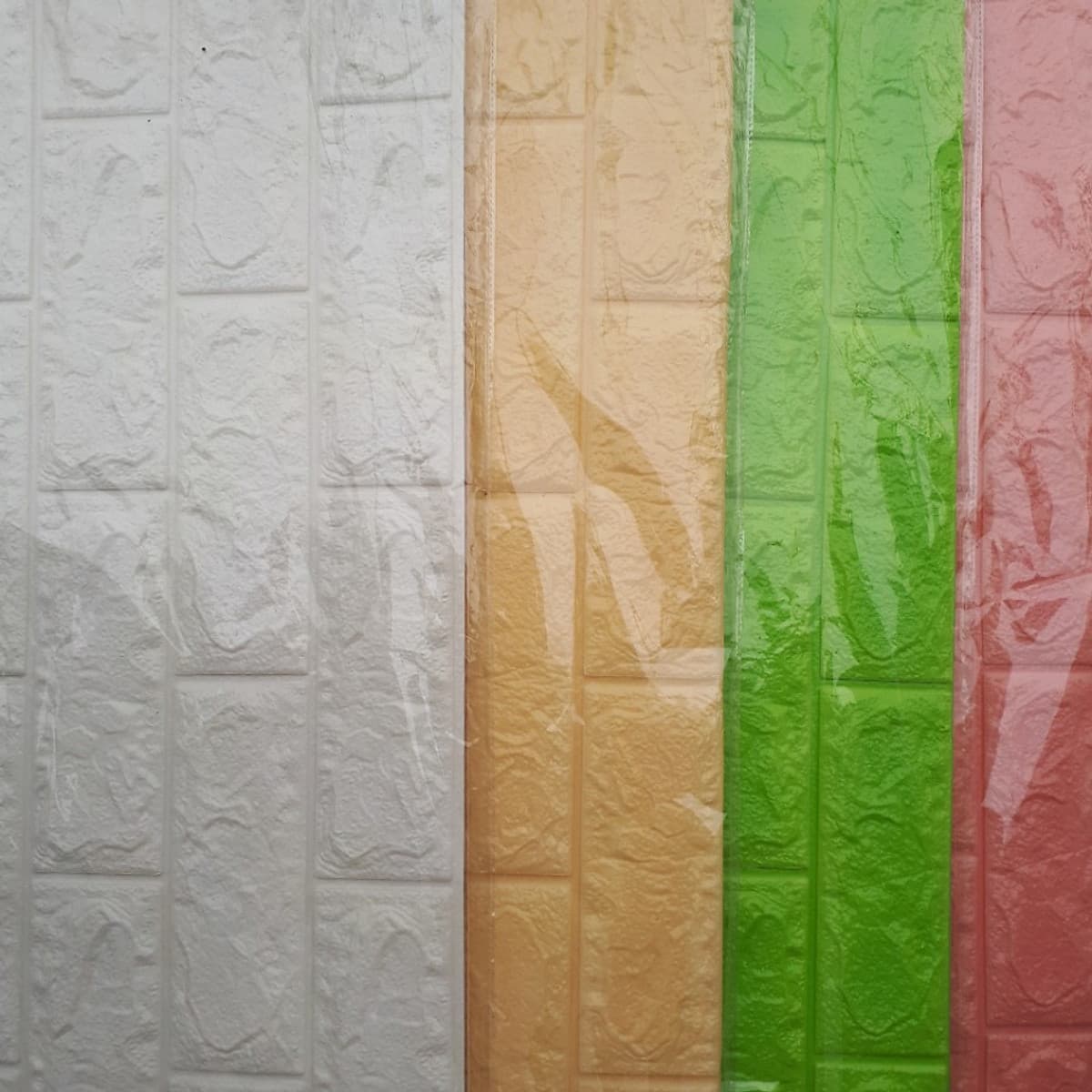 Bộ 10 Miếng Xốp Dán Tường 3D Chịu lực, chống nước, chống ẩm mốc 70x77cm - nhiều màu