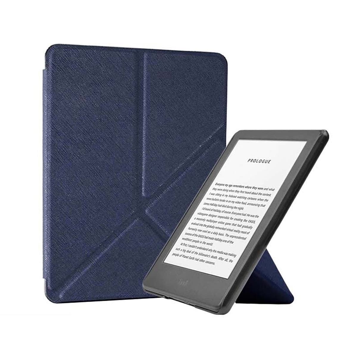 Bao Da Cover Cho Máy Đọc Sách Kindle Paperwhite Gen 4 10th Gấp Chéo