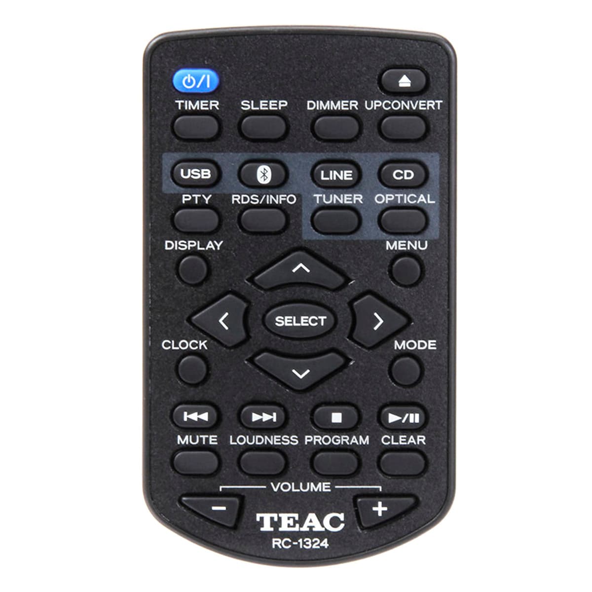 Amply Tích Hợp CD TEAC CR-H101- Đen - Hàng Chính Hãng