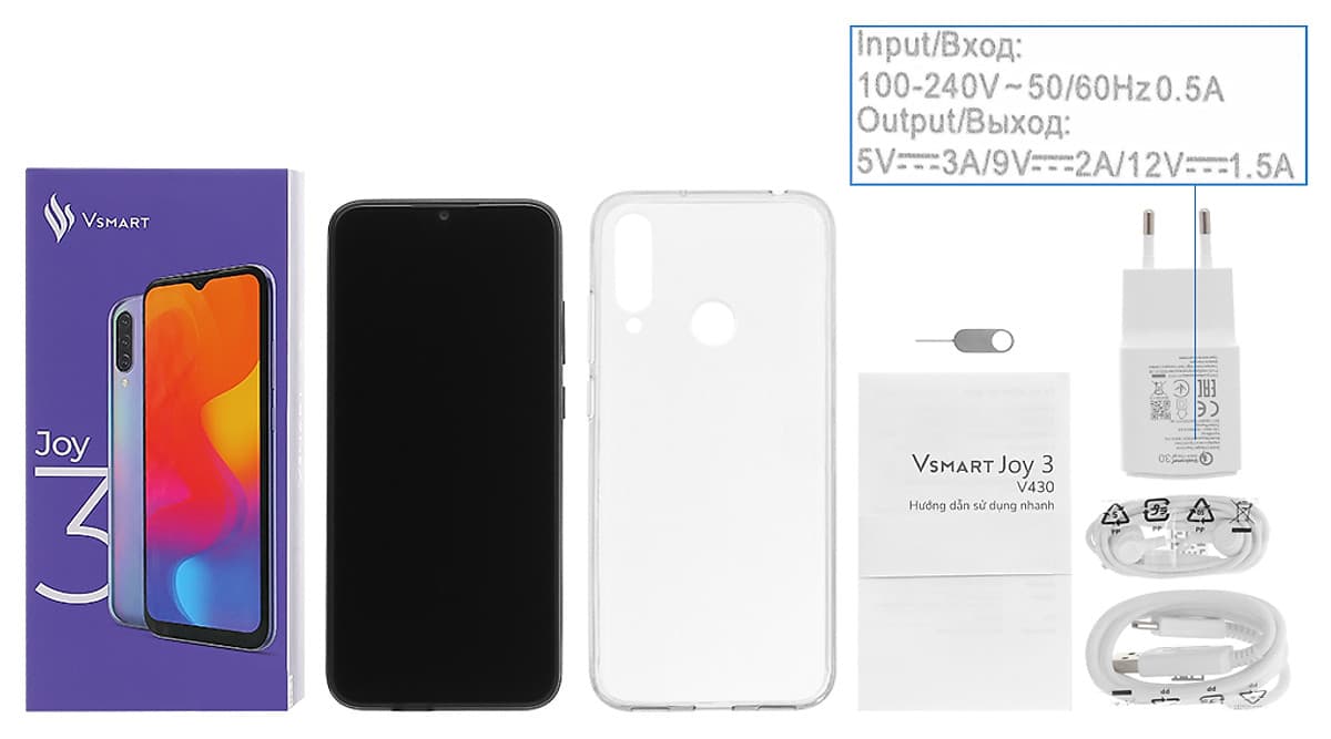 Điện thoại Vsmart Joy 3 - 4gb- 64gb- Hàng chính hãng