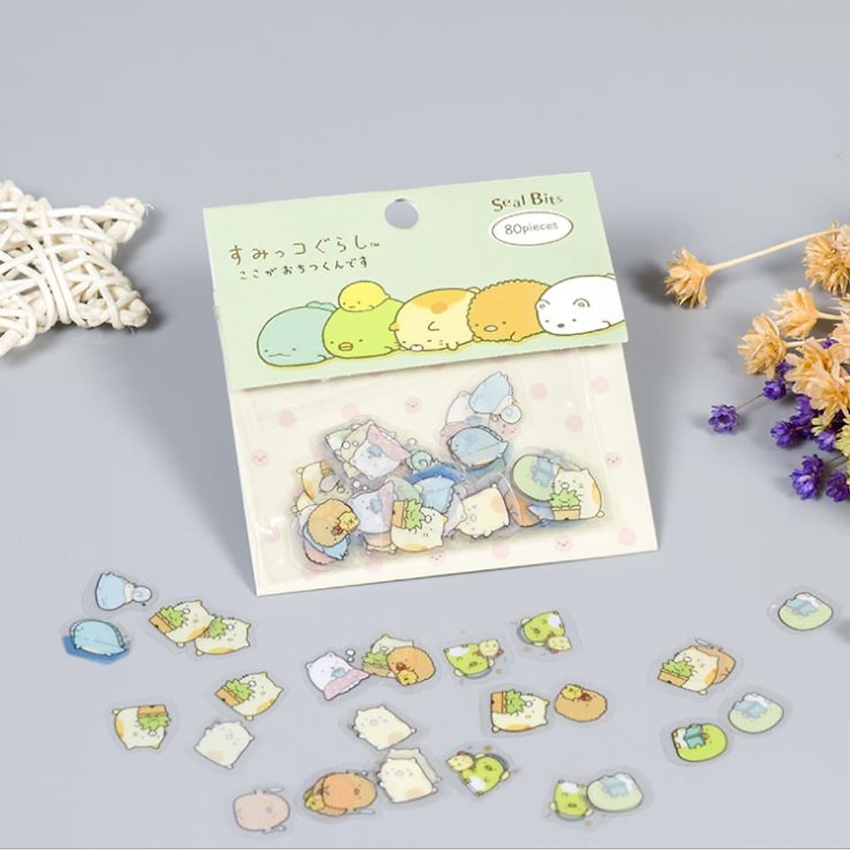 80 Miếng Sticker Dán Trang Trí - Nhiều Mẫu, Được Chọn Mẫu