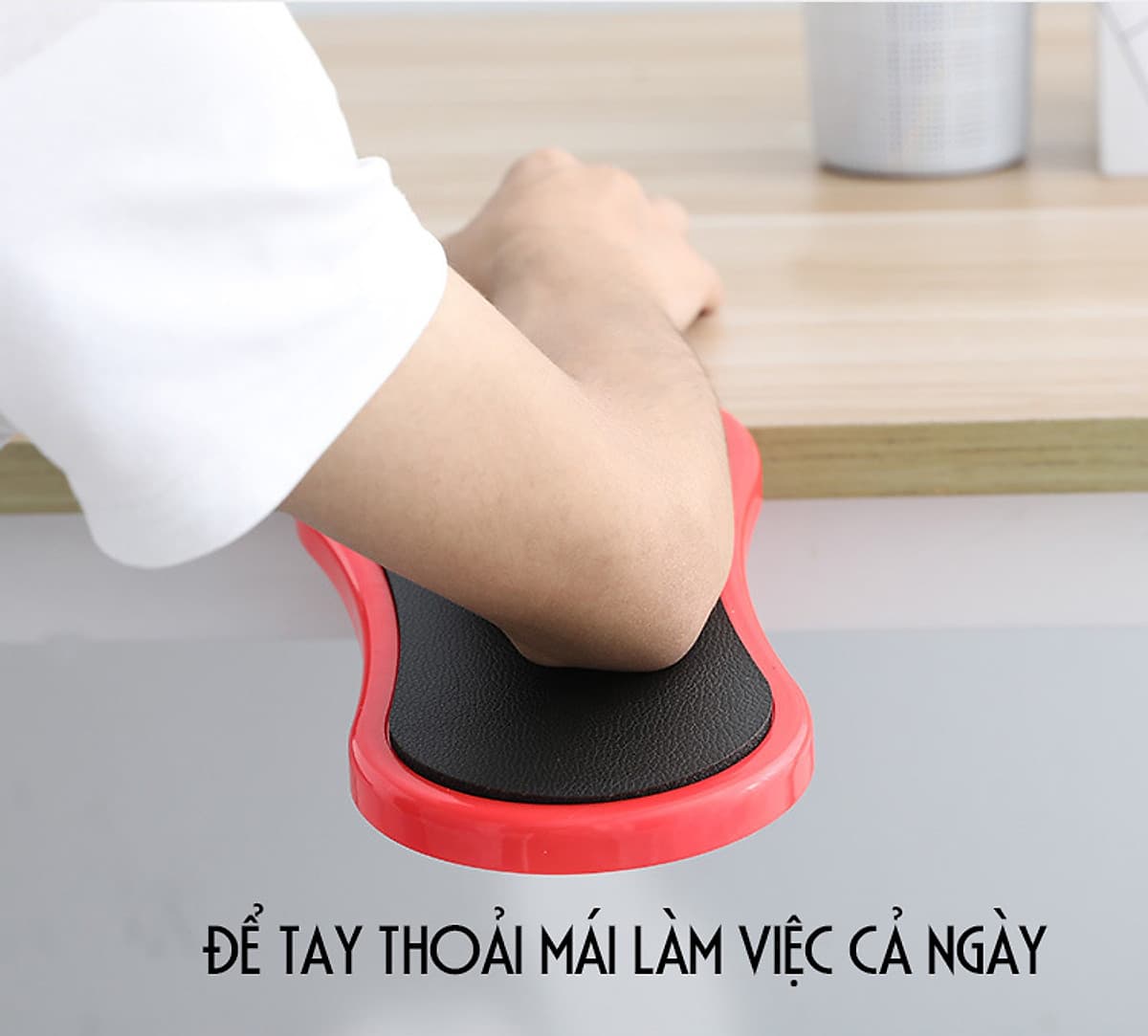 Bàn kê tay dùng chuột chống mỏi, chống thoái hóa cổ tay nhiều cách kê tiện dụng khi chơi game, làm văn phòng, sử dụng máy tính nhiều