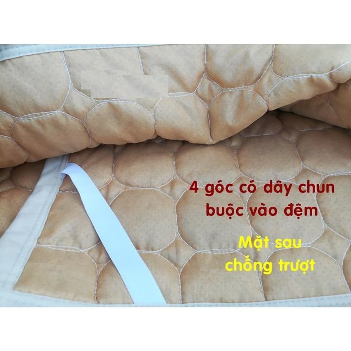 Thảm cừu đa năng trải giường họa tiết Cừu Vàng