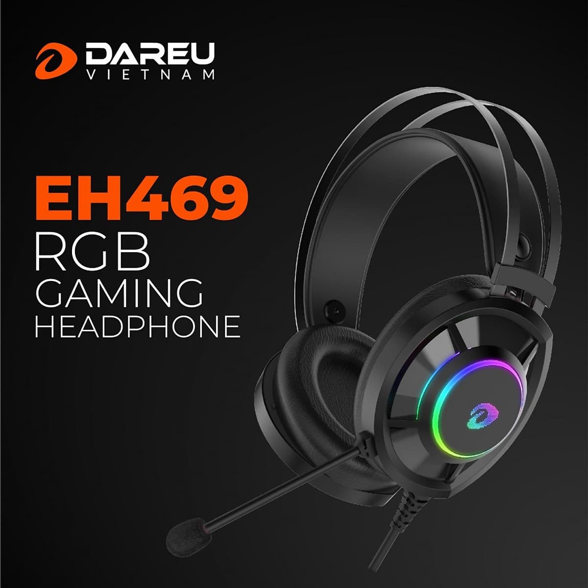 Tai nghe chơi game EH469 RGB - Hàng Chính Hãng