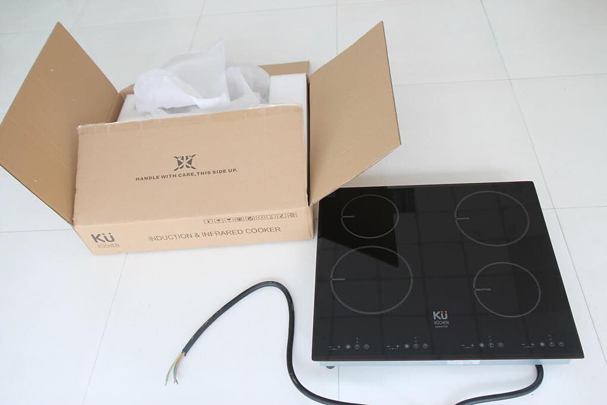 Bếp Âm Từ Đa Vùng Nấu Cảm Ứng KUCHEN Nhập Khẩu ĐỨC MIF437 (2 Bếp Từ + 2 Bếp Hồng Ngoại)