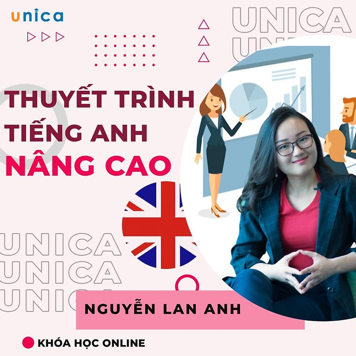  Khóa học NGOẠI NGỮ- Thuyết trình Tiếng Anh nâng cao -[UNICA.VN