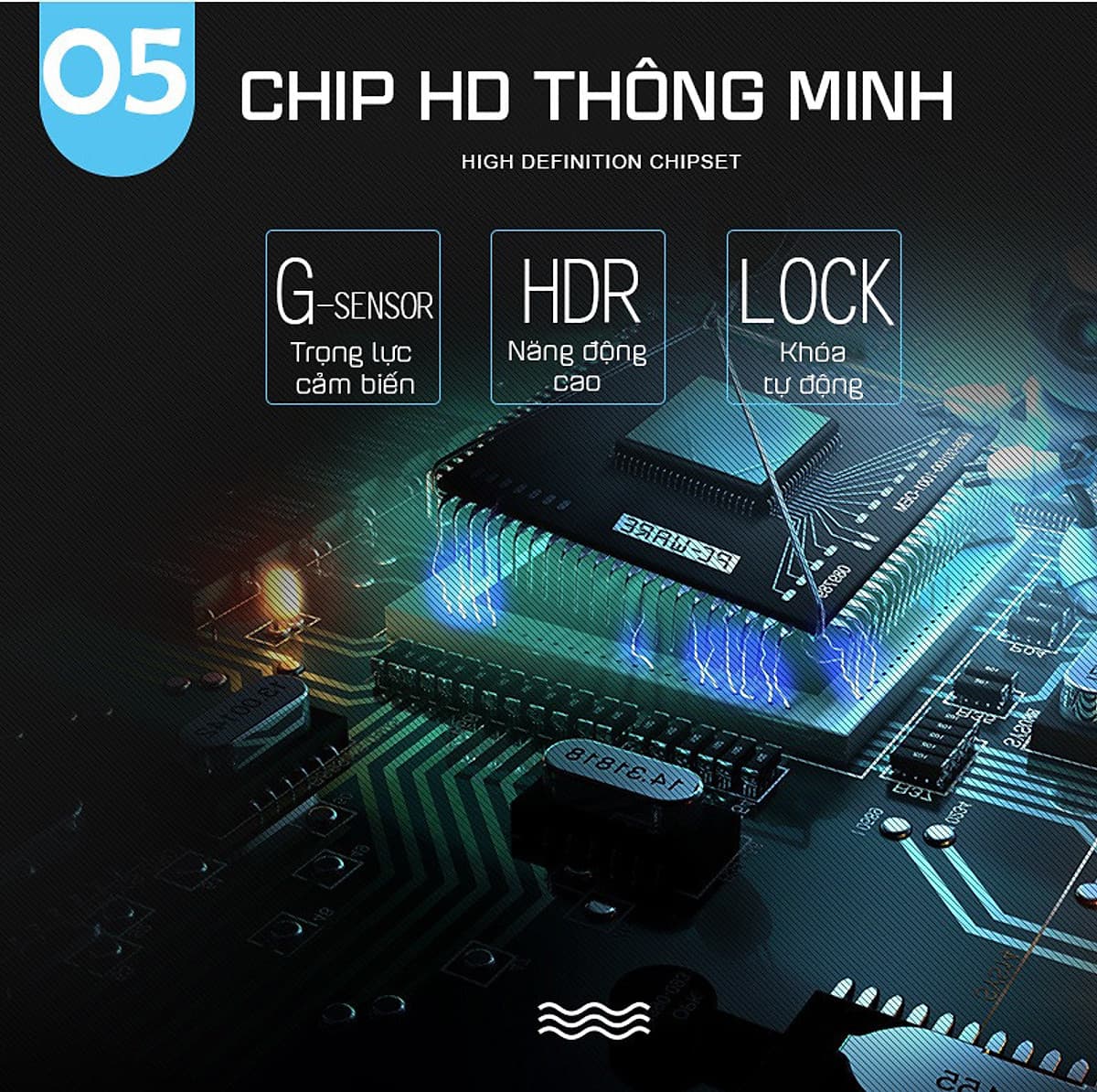 Camera Hành Trình Xe Tải Màn Hình Cảm Ứng 5.0 inch Full HD 1080p GPS H5 (Hỗ Trợ Tiếng Việt) 