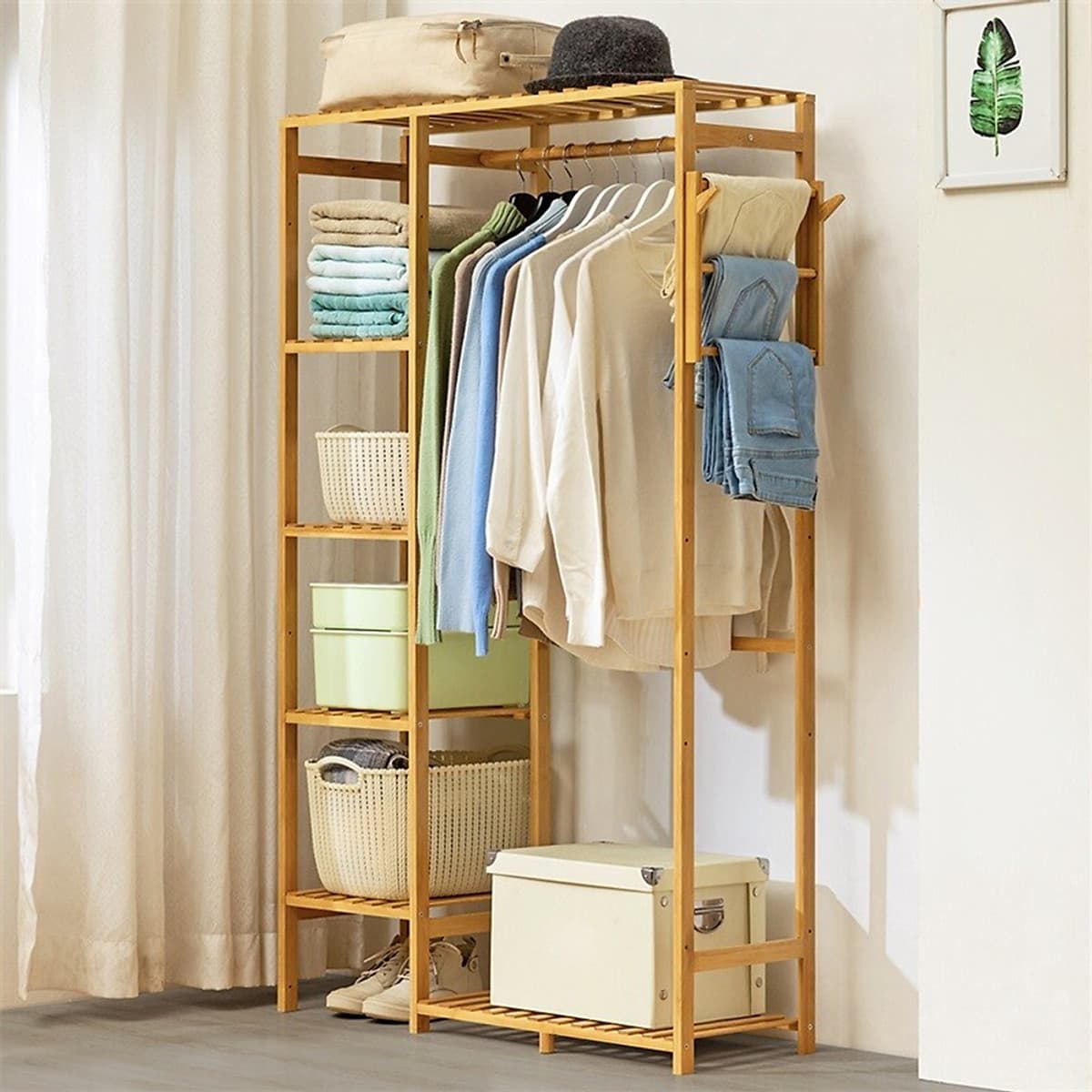 Giá Treo Quần Áo Túi Xách - Kệ Để Đồ Dày Dép Phong Cách Bắc Âu