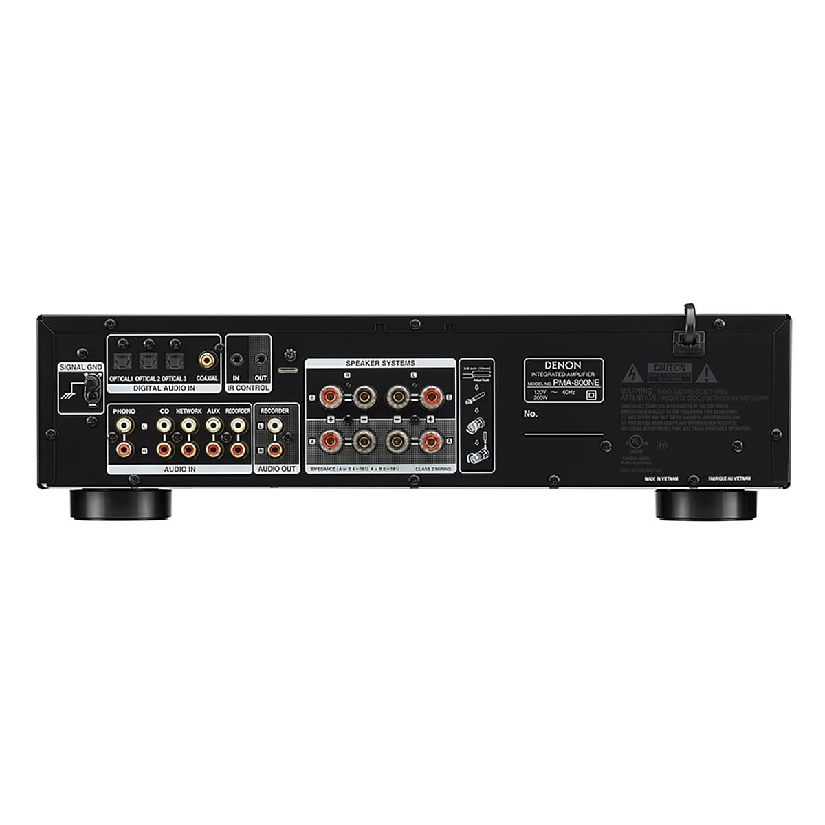 Thiết Bị Khuếch Đại Âm Tần Denon PMA800NEBKE2 (85W) - Hàng Chính Hãng