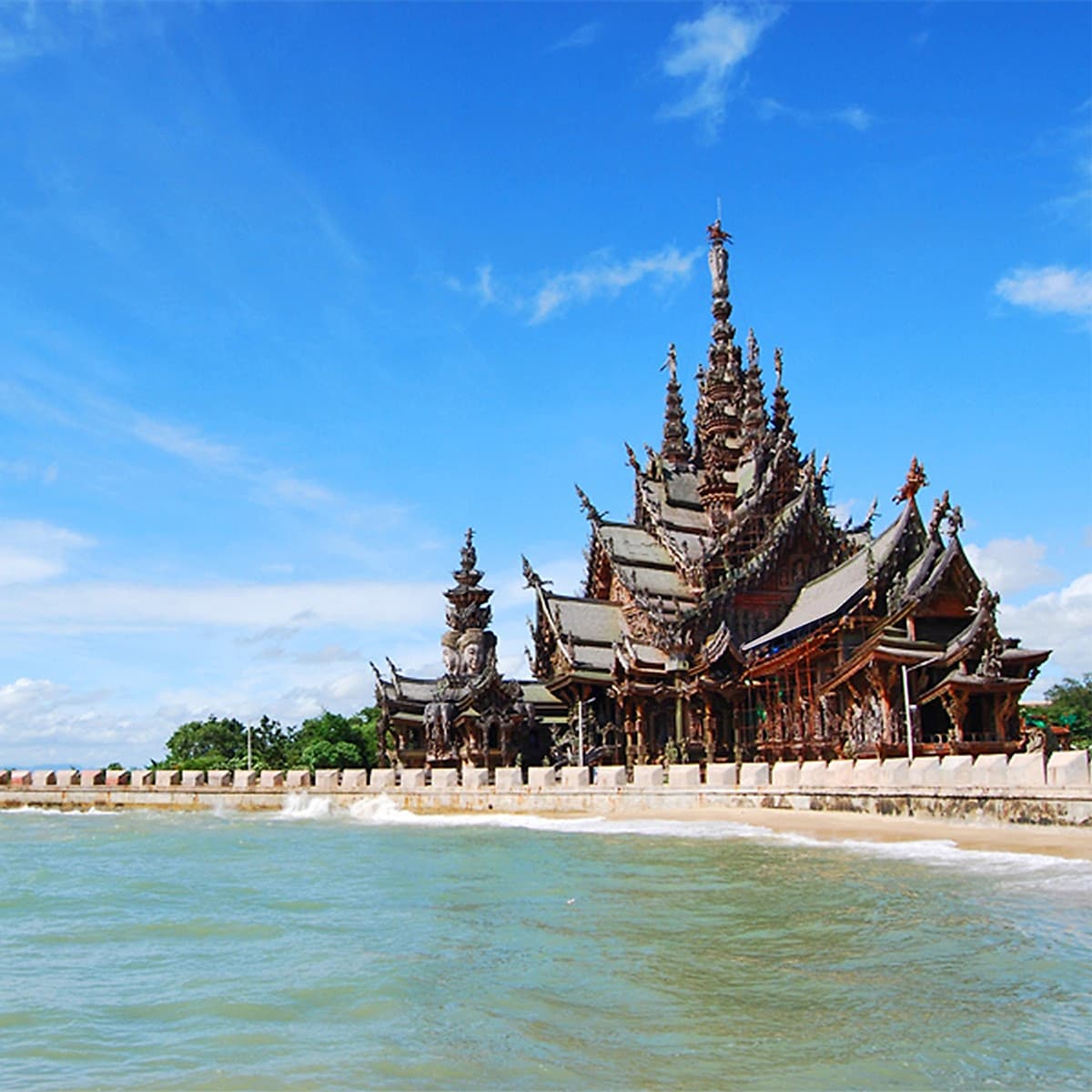 Vé Tham Quan Ngôi Đền Chân Lý (The Sanctuary Of Truth) Ở Pattaya, Thái Lan
