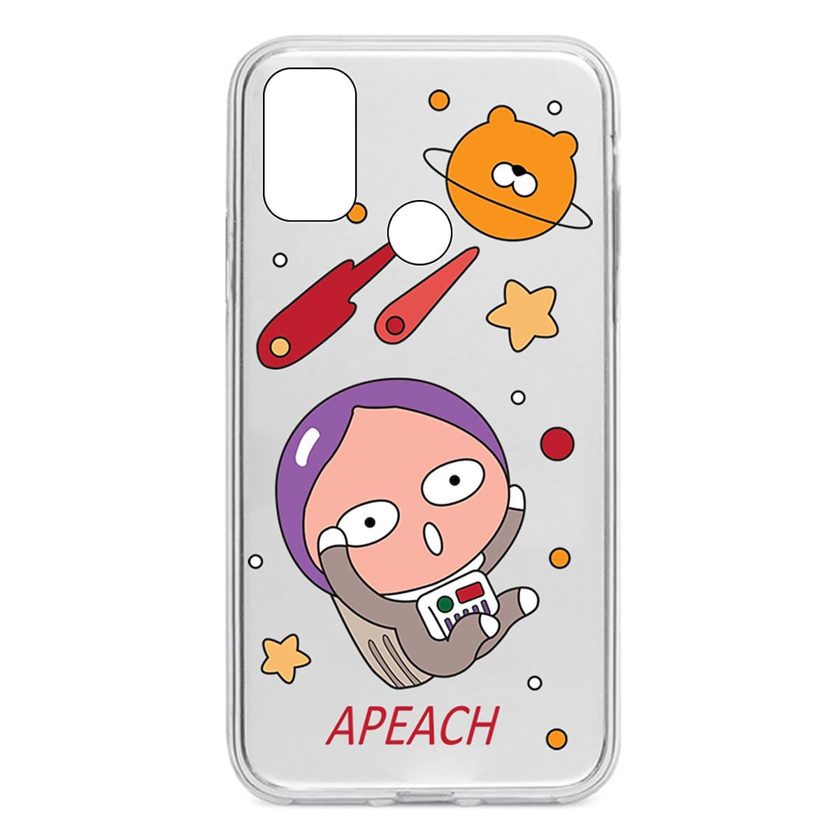 Ốp lưng Vina Case dành cho OPPO A53 KaKao Friends in Silicone dẻo trong(sản phẩm có 3 mẫu)-Hàng Chính Hãng