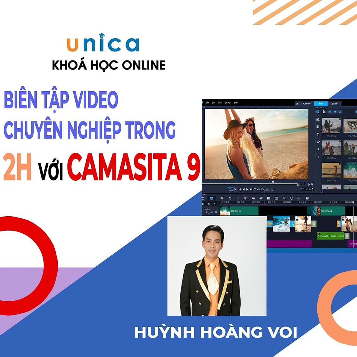  Khóa học DỰNG PHIM - Biên tập video chuyên nghiệp chỉ trong 2 giờ học với phần mềm Camtasia 9.0