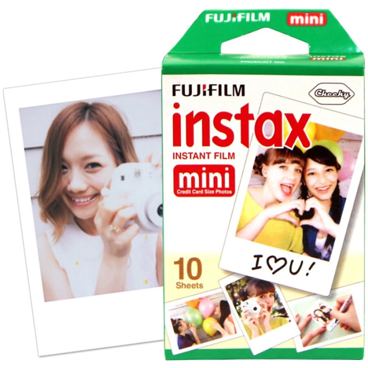 Giấy In Ảnh Cho Máy Ảnh Lấy Liền Mini Fujifilm - Trắng