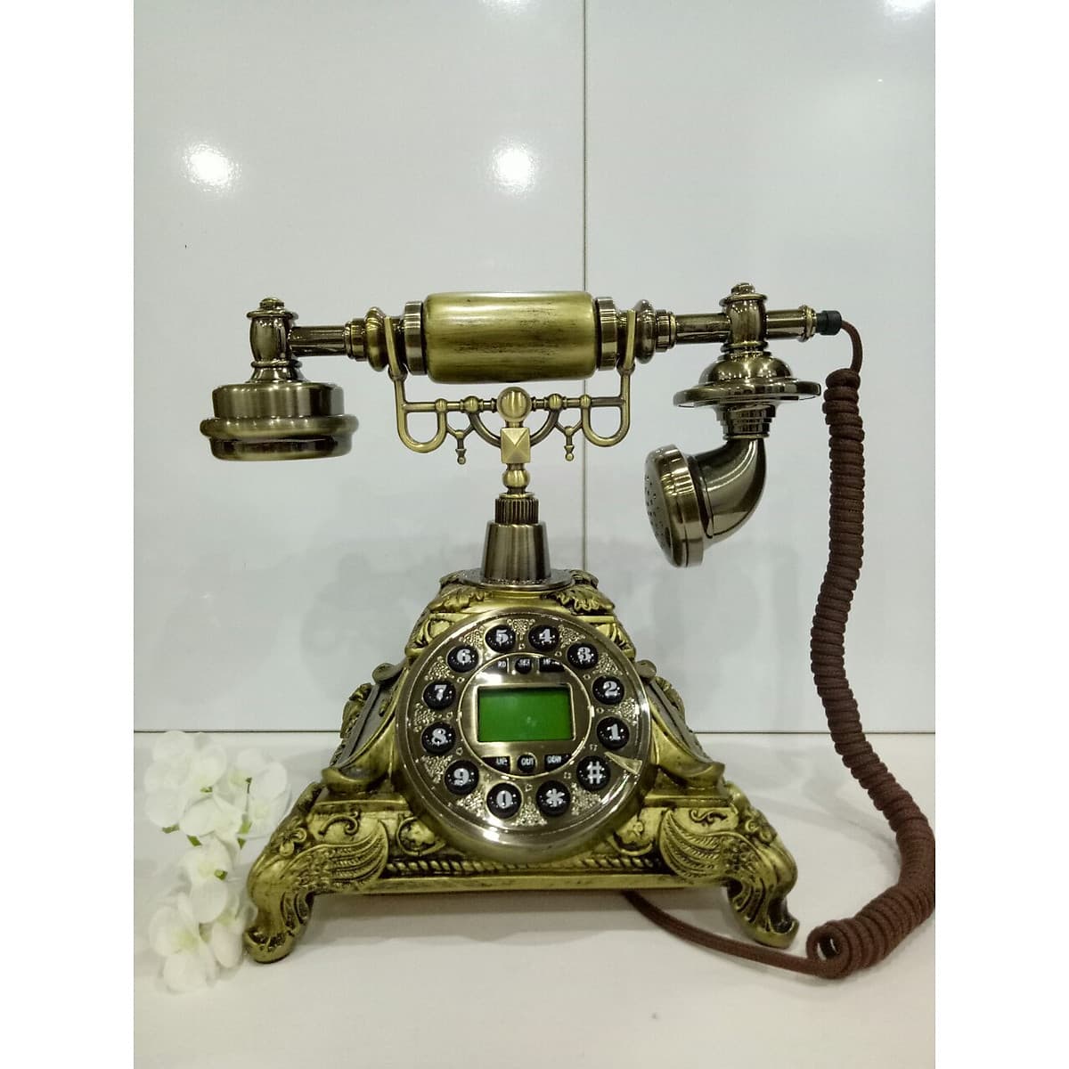 Điện thoại bàn tân cổ điển MS2 ( NGHE GỌI BẰNG DÂY LINE)