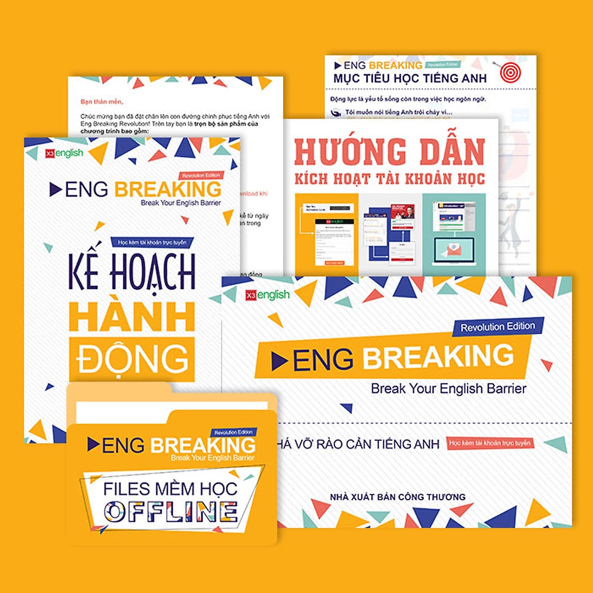 Tự Học Tiếng Anh Giao Tiếp Chỉ Trong 3 Tháng - Eng Breaking (Kèm File mềm Học Offline Và Tài Khoản Học Online)
