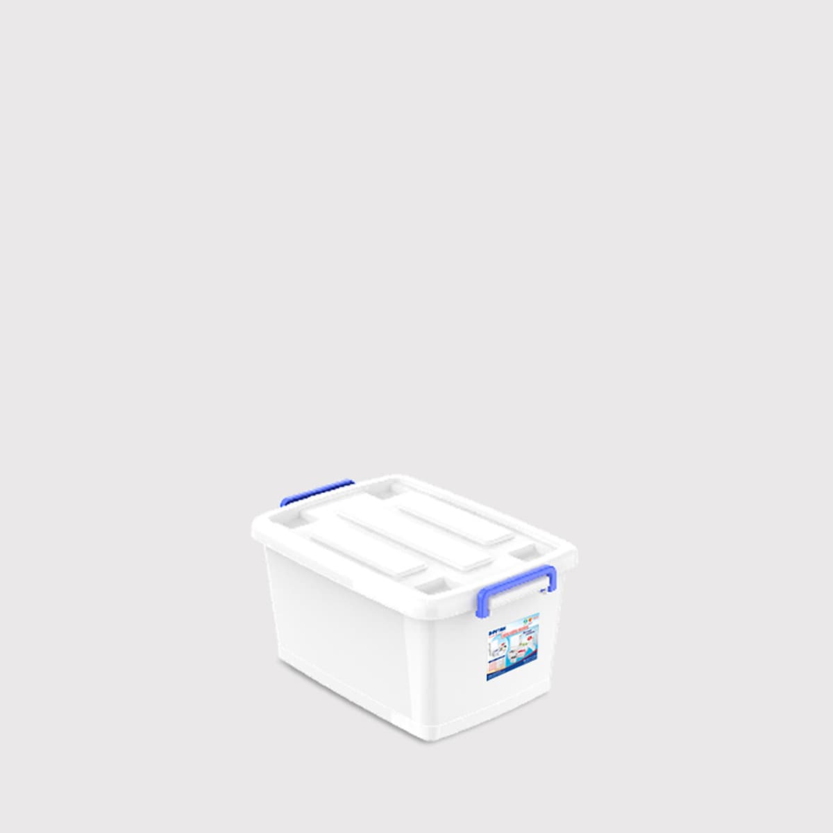 Thùng vuông 30 lít - có bánh xe Duy Tân 750 (52 x 32 x 27.5 cm) giao quai màu ngẫu nhiên thùng đựng thực phẩm đồ đa năng