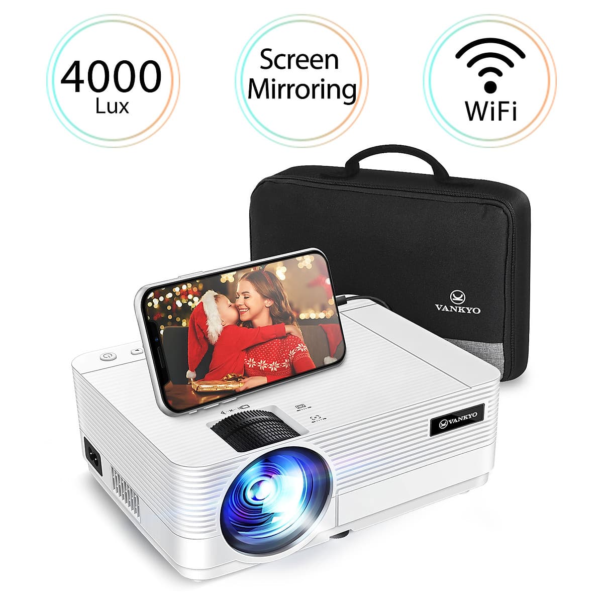 Máy chiếu mini VANKYO Leisure 470 - Hàng Chính Hãng