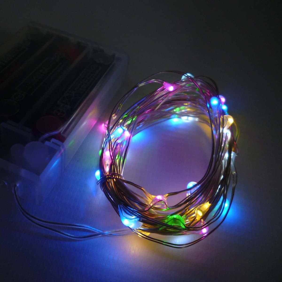 Dây đèn Fairy Light đom đóm chipsbling 10 mét dùng pin AA