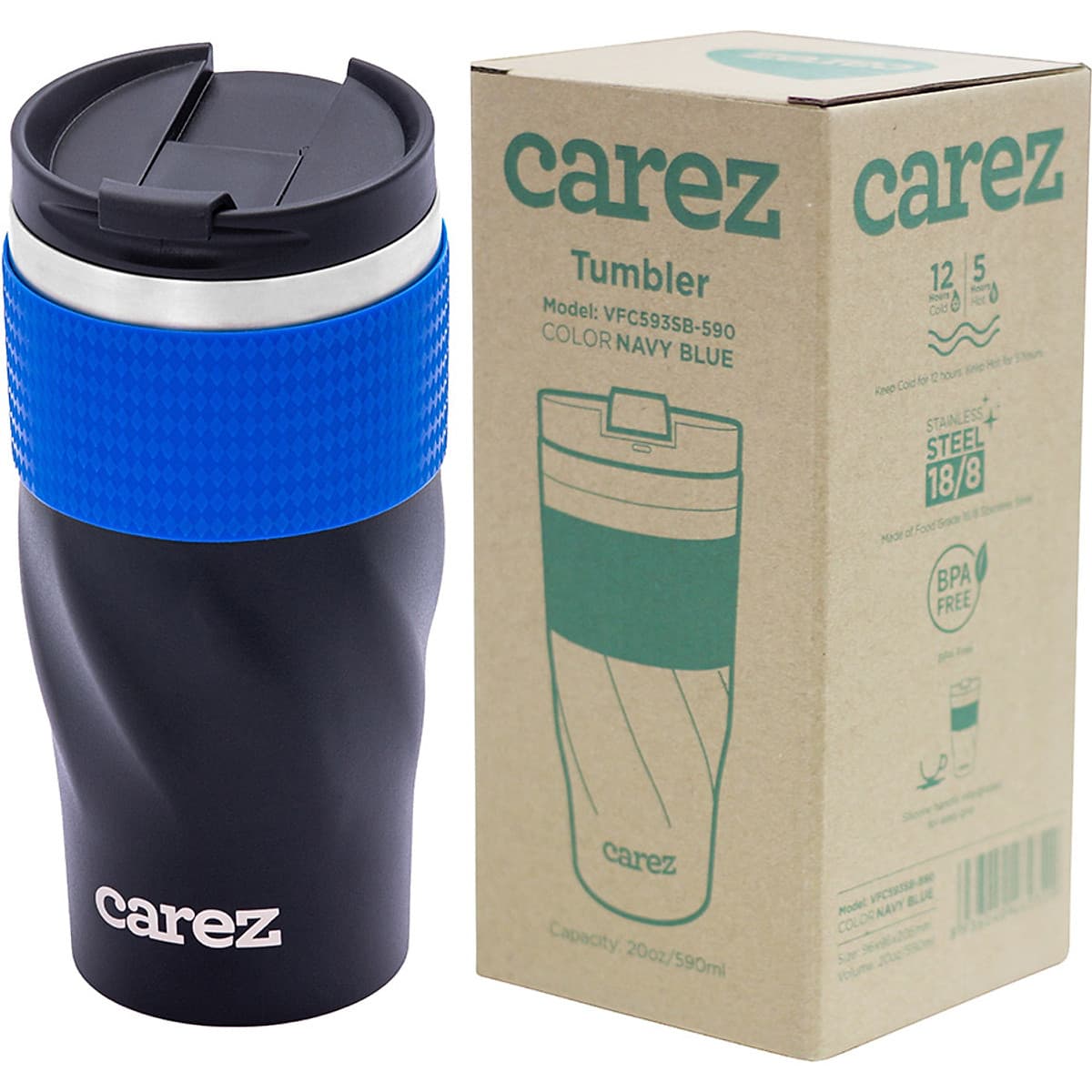 Ly Giữ Nhiệt CAREZ Tumbler (590ml)