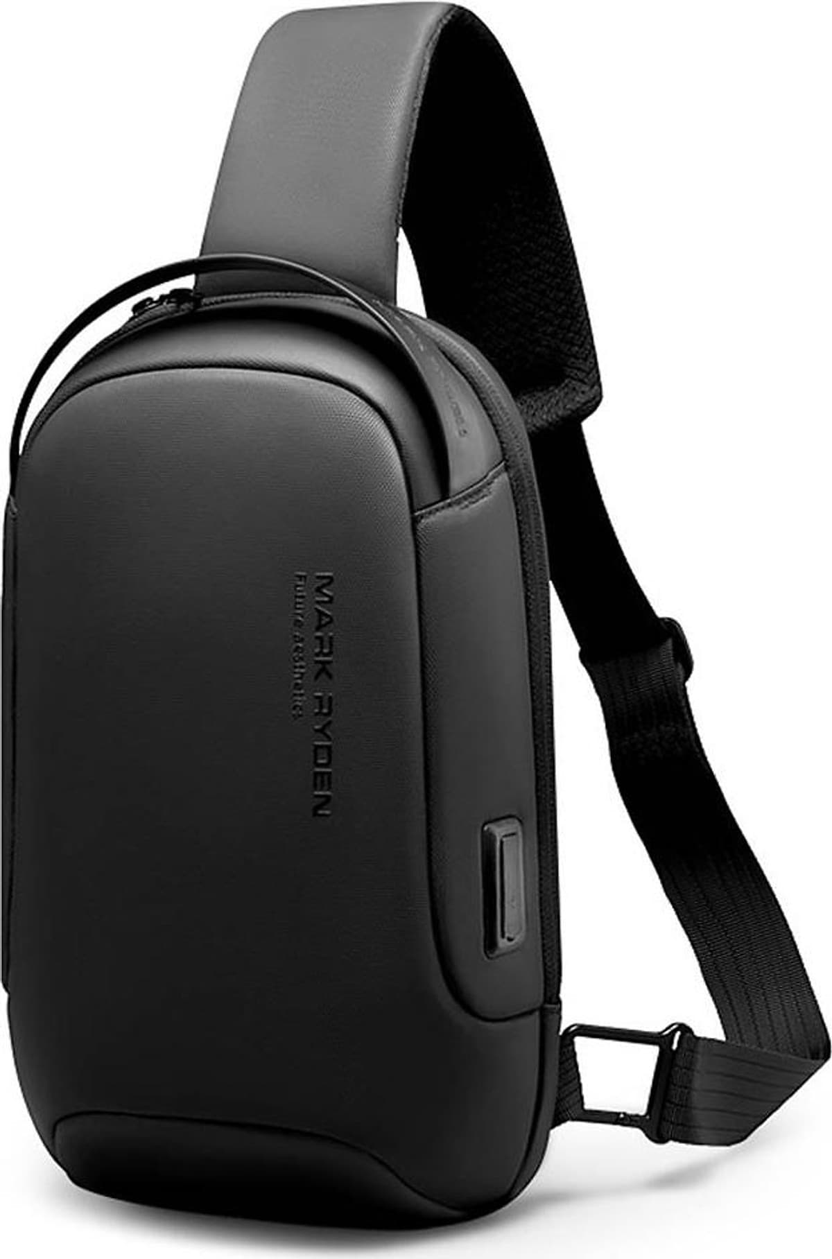 Túi đeo chéo nam thời trang chống nước MARK RYDEN 2020 tích hợp cổng sạc USB thông minh