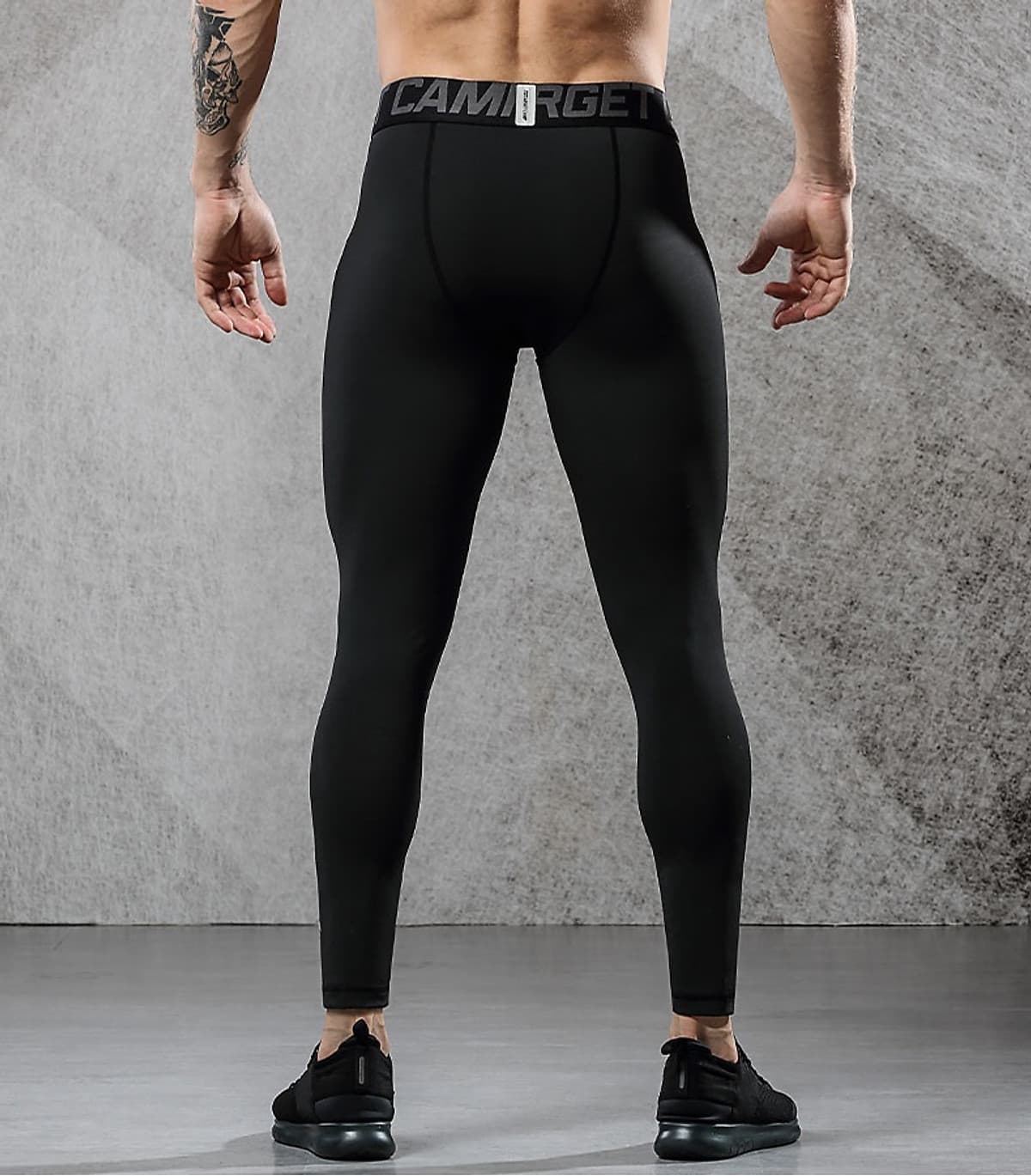 Set 3 in 1 Quần áo gym nam, Quần áo legging nam, Quần áo gym giữ nhiệt nam - Thích hợp tập gym, đá bóng, chạy bộ, bóng rổ hoặc giữ ấm cơ thể - Quần áo tập gym nam chất liệu thun lạnh cao cấp ôm body (SP001)