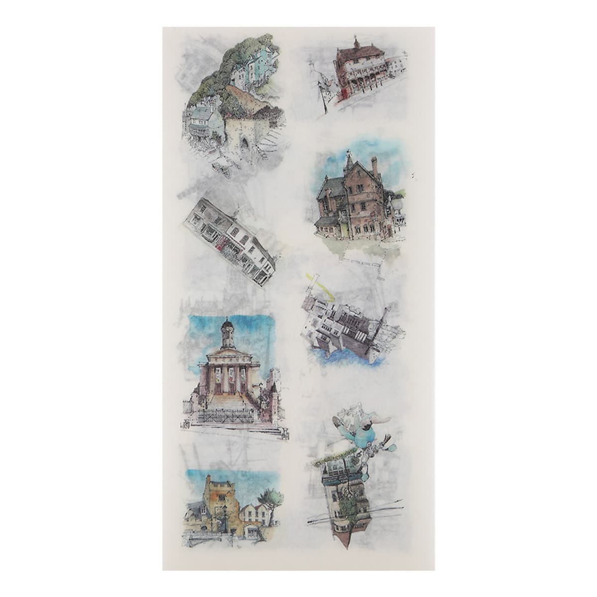 Bộ 6 Tấm Sticker Dán Trang Trí