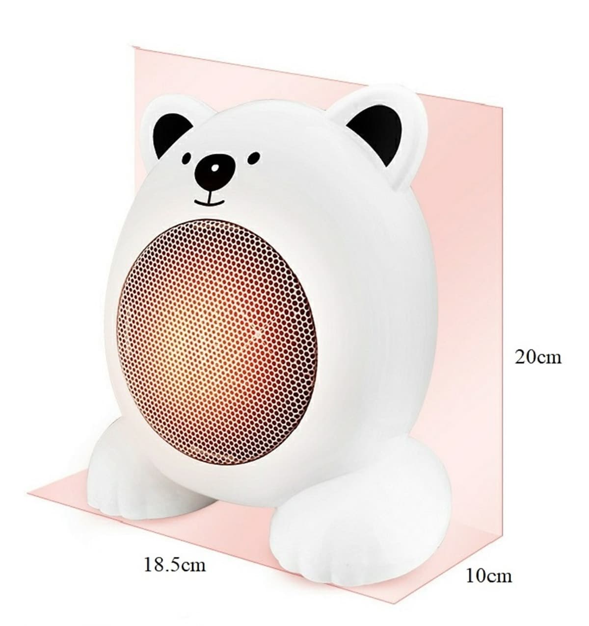 Máy sưởi cầm tay mini cao cấp hình gấu đáng yêu nhỏ gọn, tiện lợi -giao màu ngẫu nhiên 