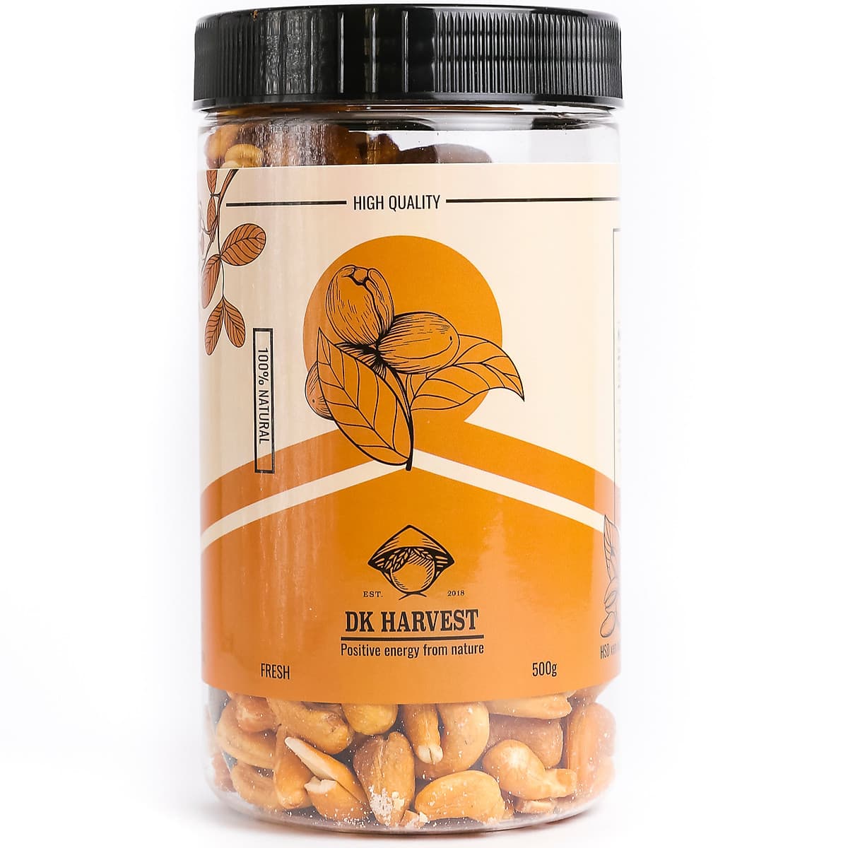 Nhân Hạt Điều Rang DK Harvest - 250g, 500g