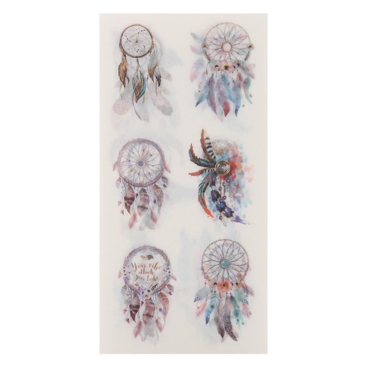 Bộ 6 Tấm Sticker Dán Trang Trí
