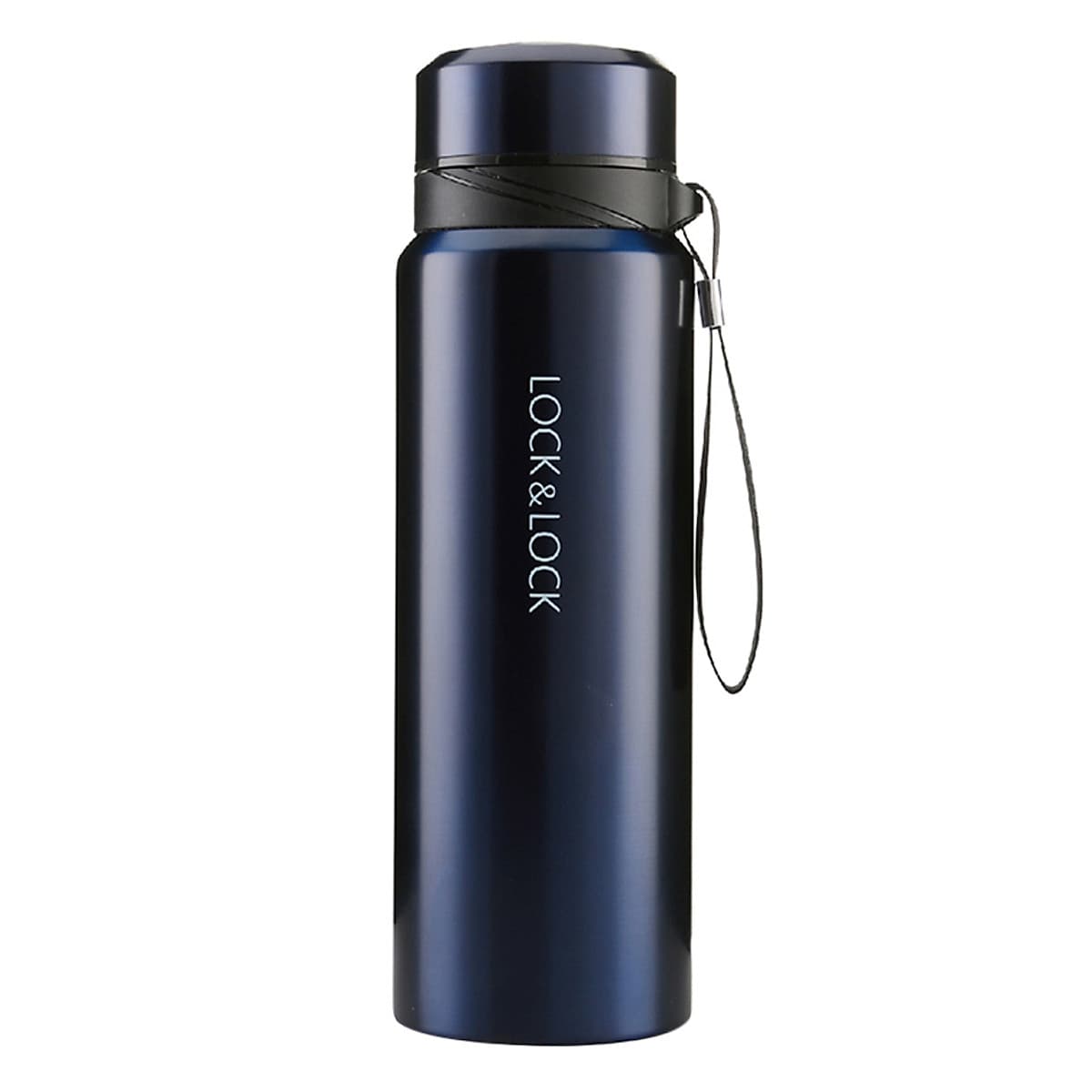 Bình Giữ Nhiệt Bằng Thép Không Gỉ Lock&Lock Vacuum Bottle LHC6180SLV (800ML) - Xanh Đậm
