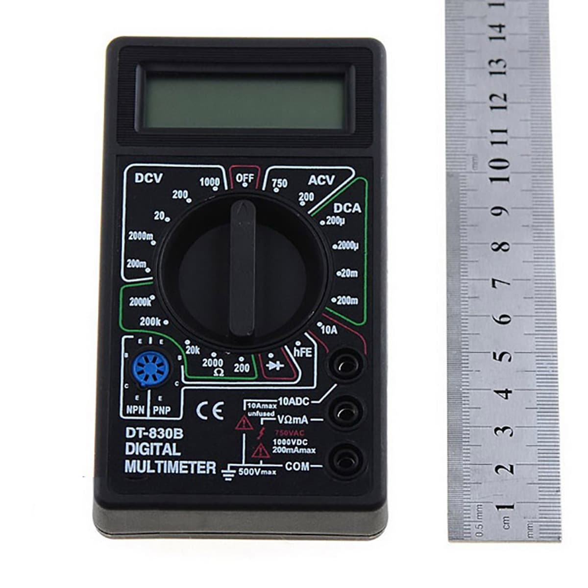 Đồng hồ đo điện vạn năng mini DT830B