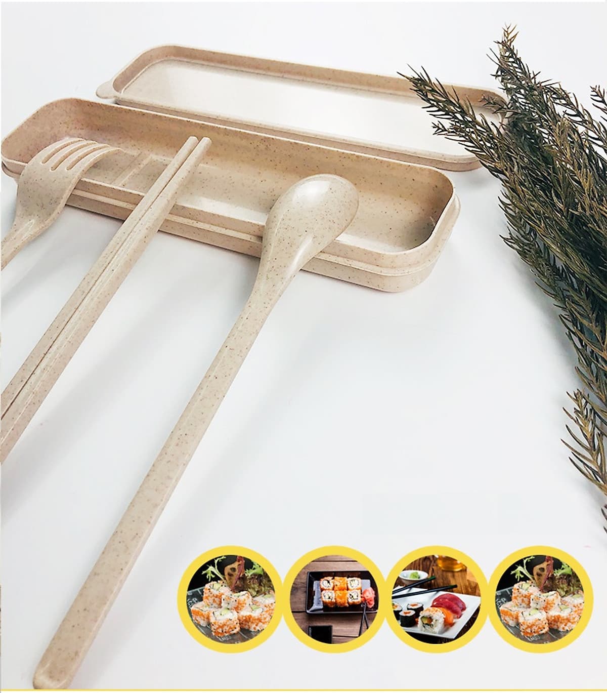 Bộ Hộp Cơm Giữ Nhiệt Thủy Tinh Văn Phòng Cao Cấp - Kèm Túi Xách và Hộp Đựng Đũa Thìa - Giao mẫu ngẫu nhiên