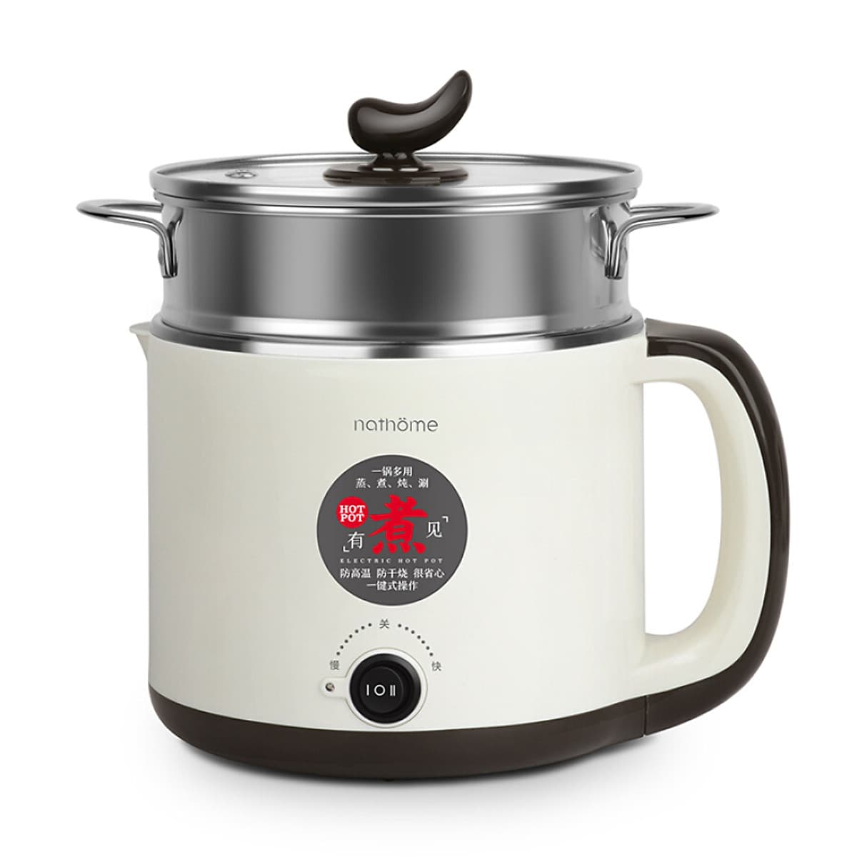 Nồi Cơm Điện Inox Đa Năng Nordic NDZ156