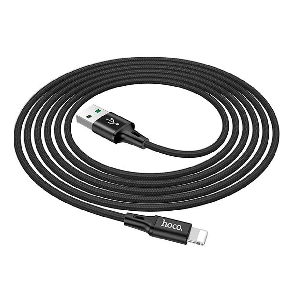 CÁP SẠC NHANH DÂY DÙ LIGHTNING 3.0A HOCO DU10 MAX DÀI 2M ( 2 MÀU) - HÀNG CHÍNH HÃNG