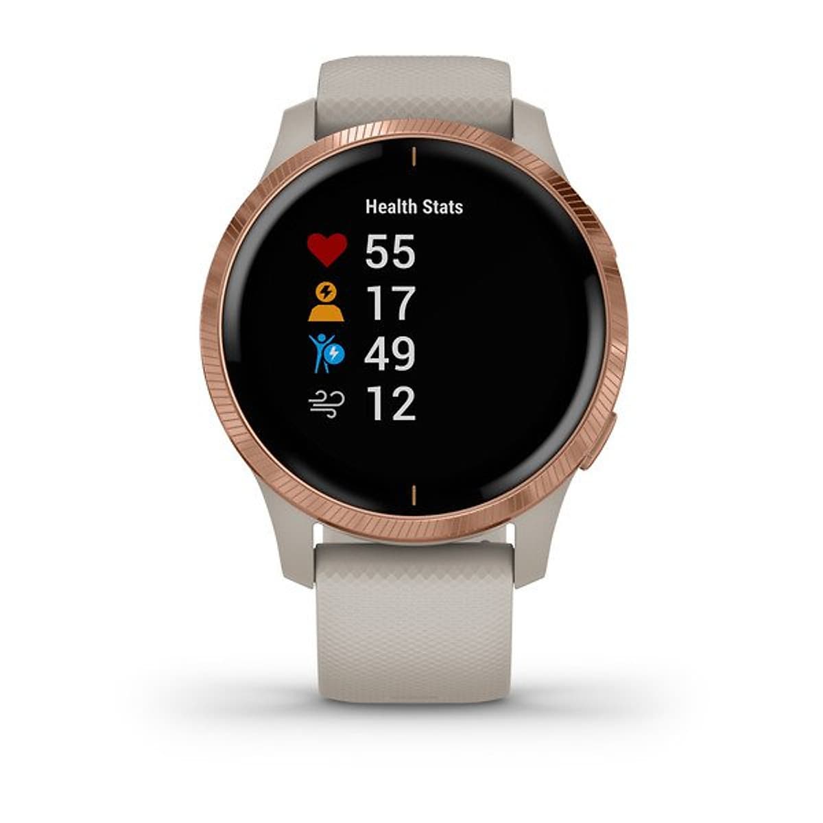 Đồng Hồ Thông Minh Theo Dõi Vận Động Theo Dõi Sức Khỏe Garmin Venu Màn Hình AMOLED - Hàng Chính Hãng
