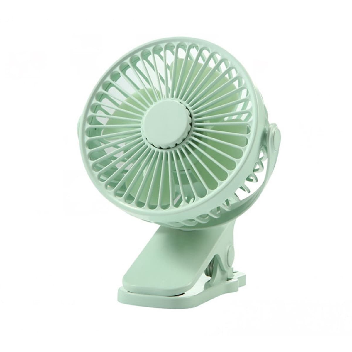 Quạt sạc kẹp bàn giao màu ngẫu nhiên - 01F mini tích điện pin sạc siêu bền dung lượng pin 1800mAh quạt liên tục 3-5 tiếng với 3 tốc độ gió
