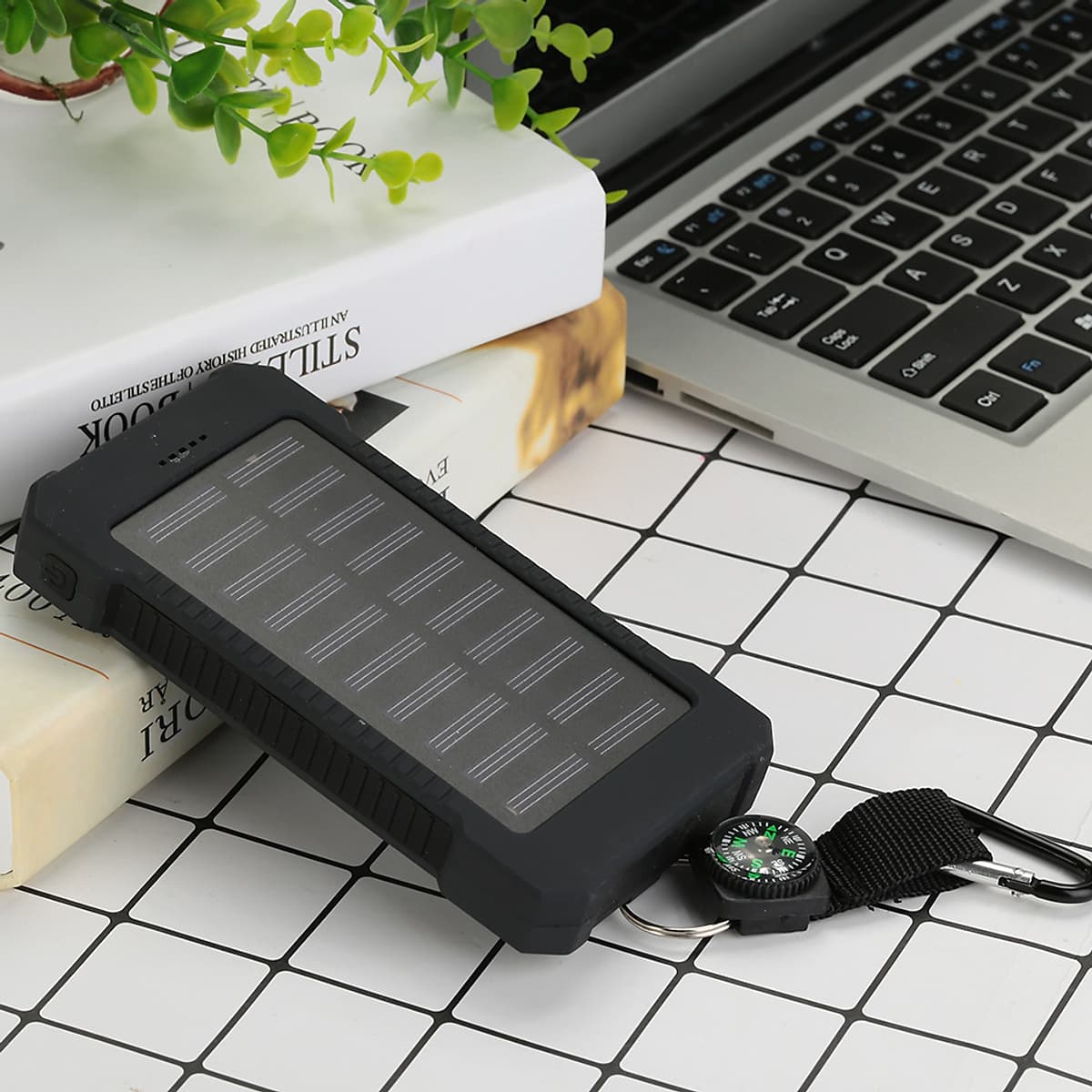 Pin Sạc Dự Phòng Năng Lượng Mặt Trời (4000mAh)
