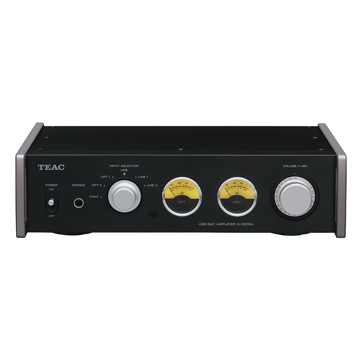 Amply Tích Hợp USB TEAC AI-501DA 55W - Đen - Hàng Chính Hãng