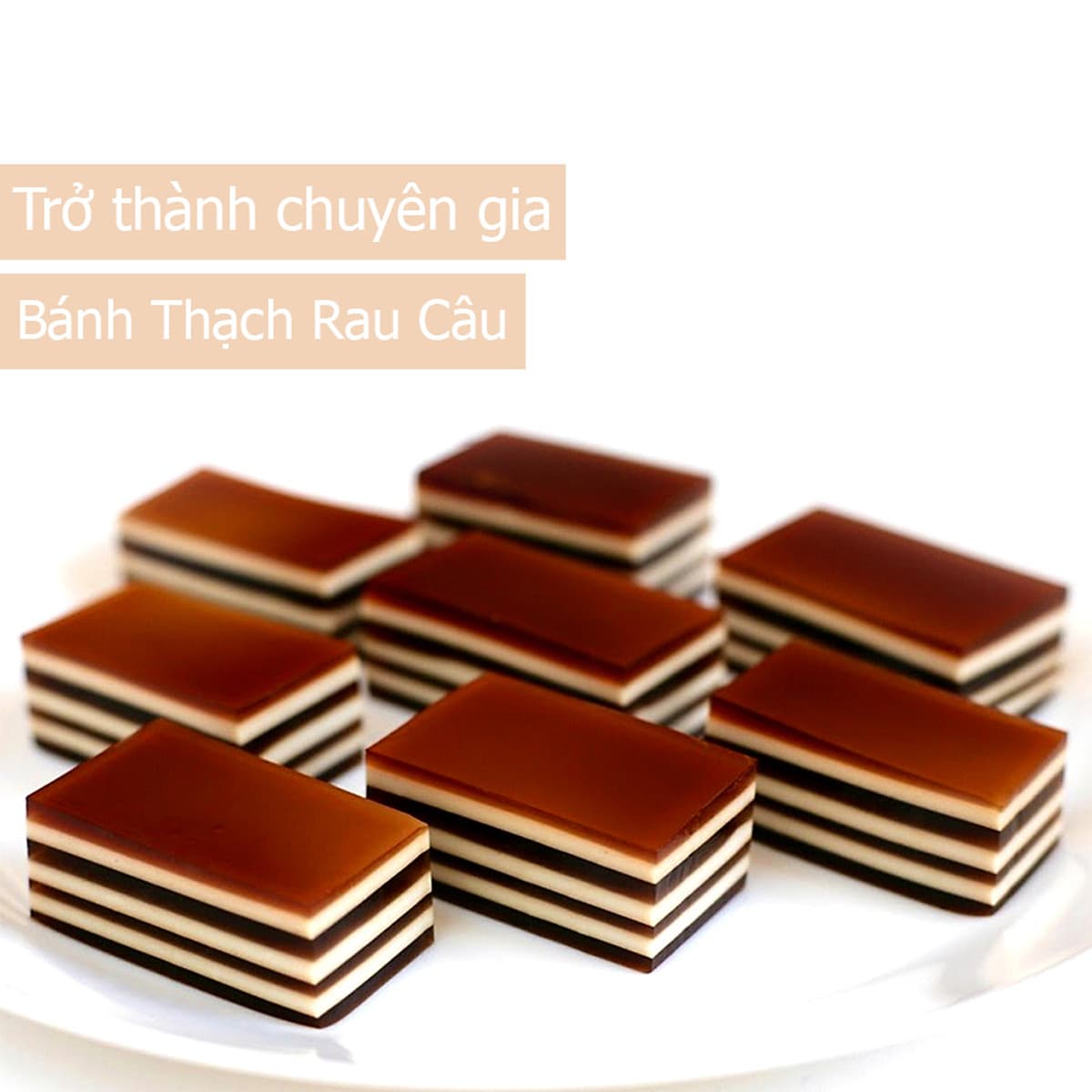 Khóa Học Trở Thành Chuyên Gia Bánh Thạch Rau Câu Trong 7 Ngày