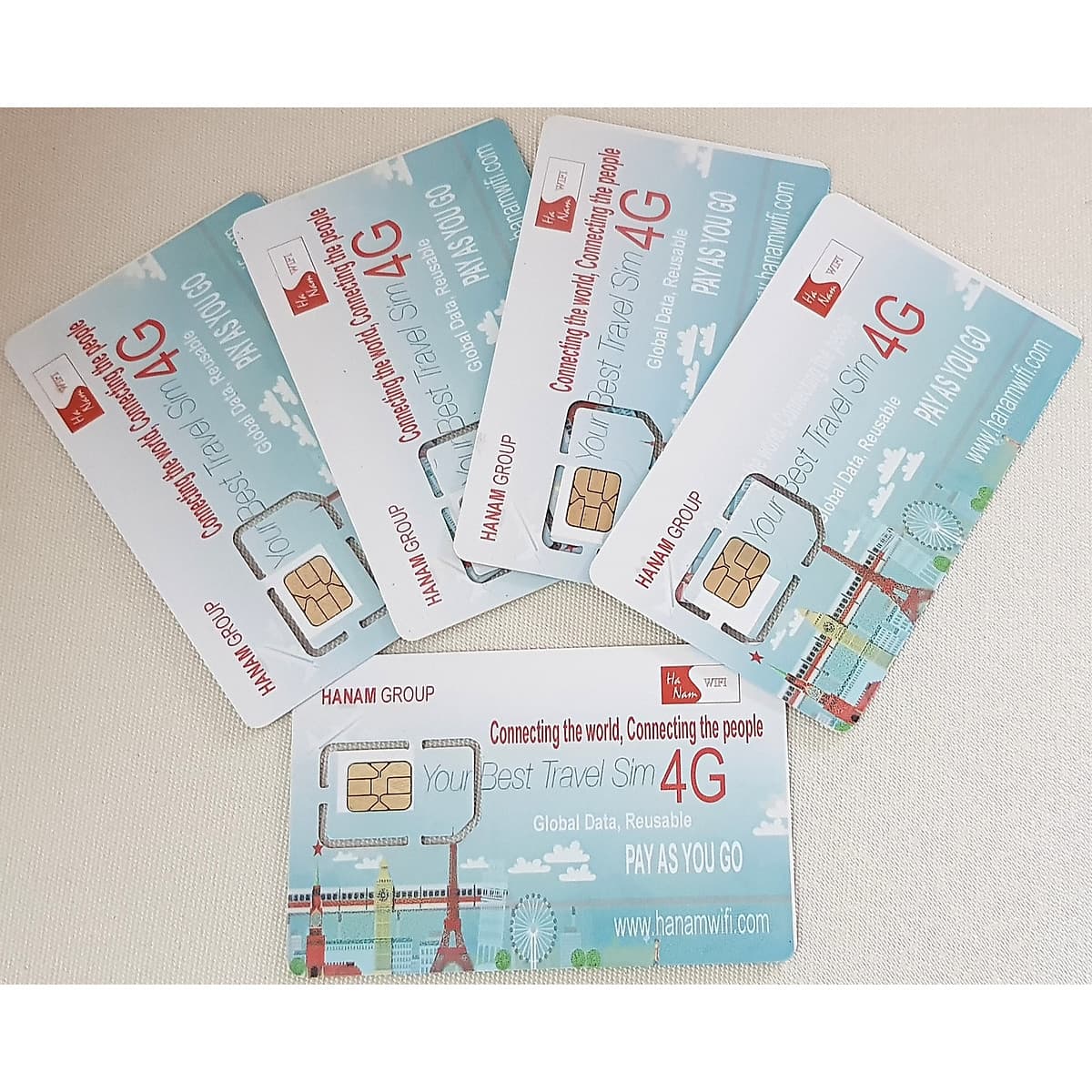 Sim Data 4G Đài Loan Không Giới Hạn Dung Lượng